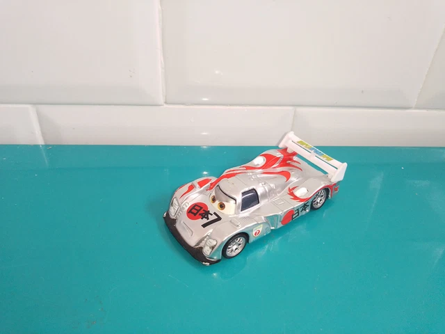 BAC4 Voiture métal Mattel Cars Disney Pixar shu todoroki silver racer
