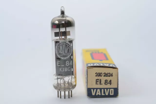 Vintage Valvo EL84 / EL 84 / 6BQ5 Audio Tube Röhre Verstärker-Röhre, NIB, NOS