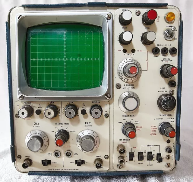 Vintage Cossor Cdu150 Ct531/3 Oscilloscope Ham Amateur Radio Test Kit,Untested.