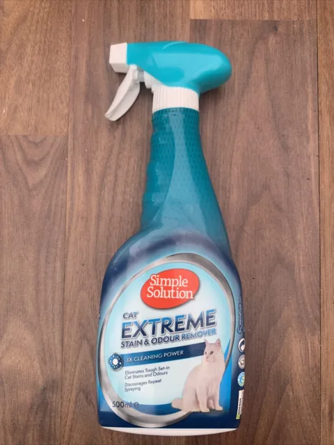 Simple Solution Extreme Cat Stain and Odour Remover | Enzymatic Cleaner