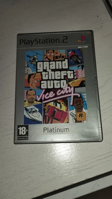 Sony Playstation 2 Ps2 Grand Theft Auto Vice City Pal Ita