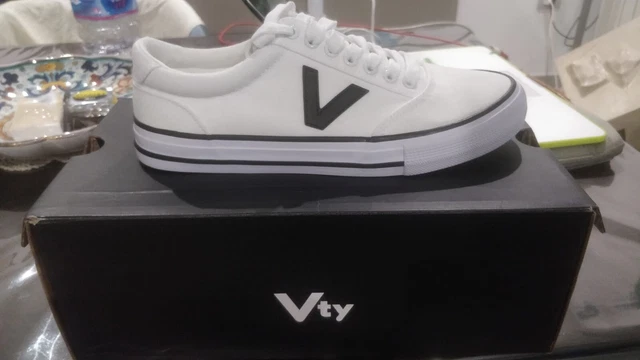 VICTORY SCARPE CASUAL Sportive Uomo Taglia 41 Nuove Bianche