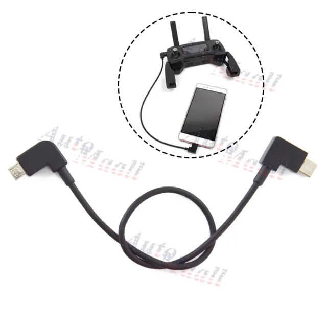 Cable for DJI MAVIC PRO AIR Spark Drone Remote Controller RC Micro USB to Type-C