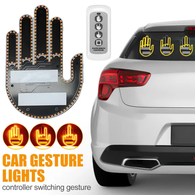 REMOTE CONTROL WINDOW Finger Lights Fashion Car Accessories for Car Window  £52.66 - PicClick UK