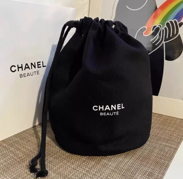 ECHTE Chanel Make-up Reisewaschtasche VIP GESCHENK von Beauty Counter Lim Ed