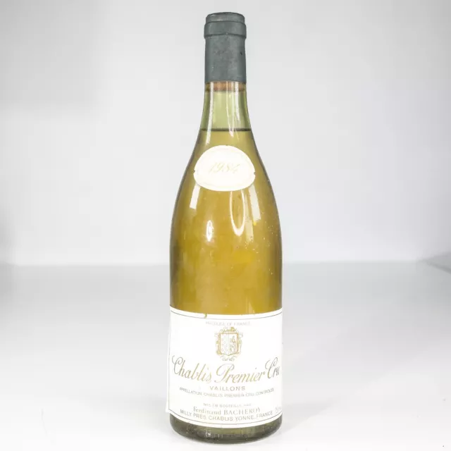 Weißwein - Chablis Premier Cru - 1984 - Vaillons - Ferdinand Bacheroy - 75 cl