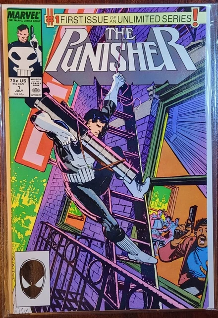 The Punisher 1 Marvel Comics 1987 1st Ongoing Solo Punisher Series Key