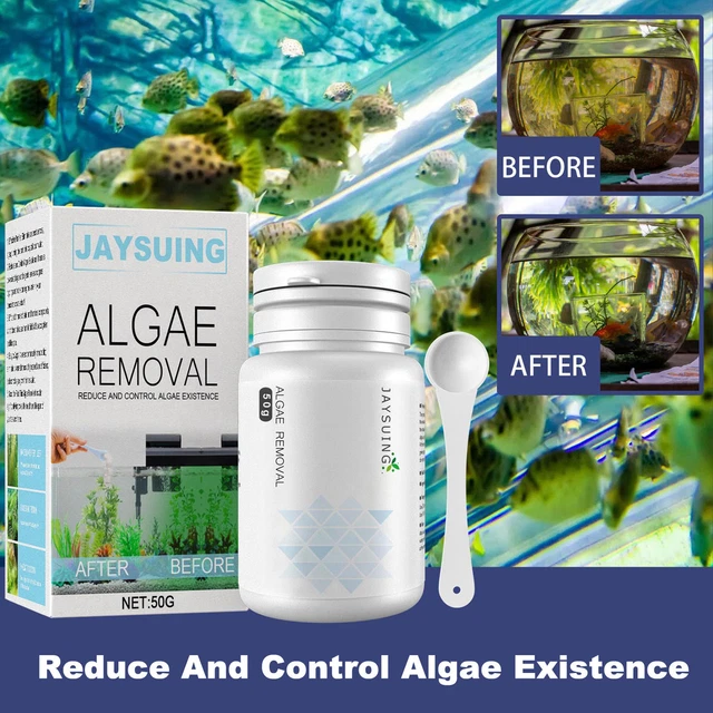 Fish Tank Cleaning Powder Tank Moss Remover High Efficient Algae Control Agent
