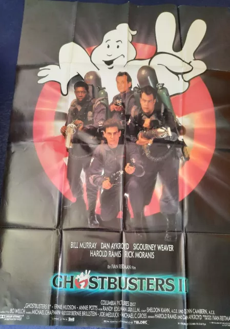 Ghostbusters 2 Filmplakat A0