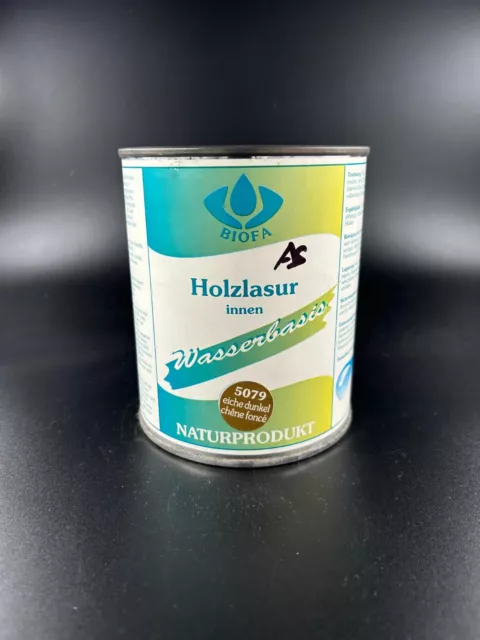 Biofa Holzlasur 5079, eiche dunkel, 0,75 Liter