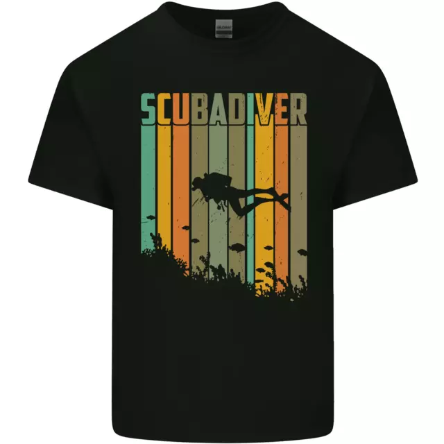 Scuba Diver Diving Dive Mens Cotton T-Shirt Tee Top