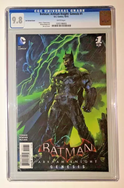 Batman: Arkham Knight Genesis #1 (2015) CGC 9.8 - Jim Lee Variant
