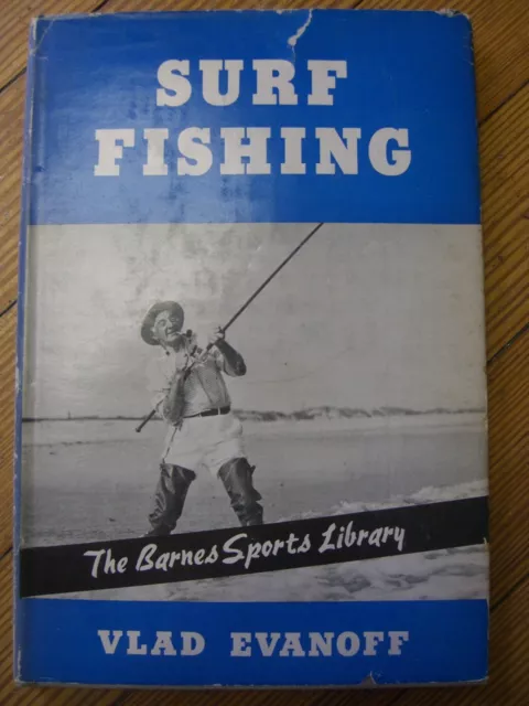 SPIN FISHING-VLAD EVANOFF 1st Edition USA 1963 DJ A.S. Barnes Salt Water  Fishing EUR 52,55 - PicClick FR