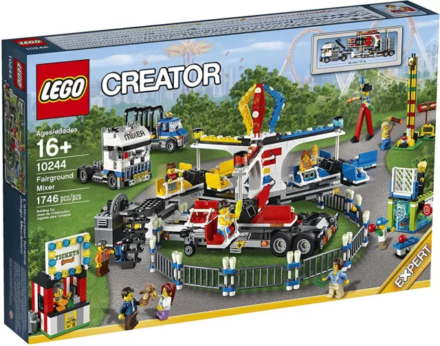 Lego Creator Expert 10244 La Giostra Del Luna Park