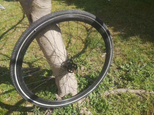 Paire de jantes 28 pouces vélo de course Ambrosio Formula 20 tubulaire