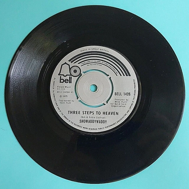 Showaddywaddy - Bell 1426 - Three Steps To Heaven / The Party 1975 (664)