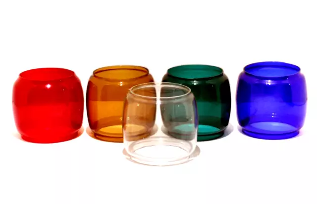 Dietz and Embury #40 Traffic-Gard Lantern Globes - Choice or Party Set of (5)