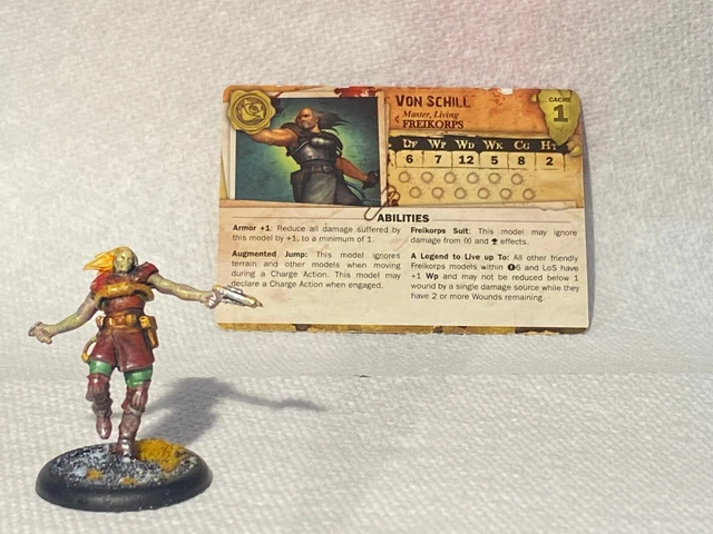 Malifaux - Von Schill PAINTED