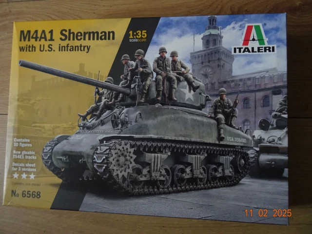 Maquette Masks Montex Pour Char Sherman M4A1 WW2 - Échelle 1/35, 7 Versions Incluses