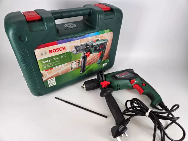 Bosch Green EasyImpact 550 Rotary Hammer Drill 240v Unsed for One Job Working