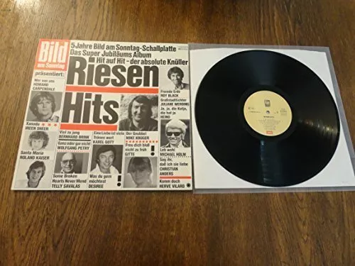 Riesen Hits-Bild am Sonntag (1980/81) [LP] H. Carpendale, Gitte, J. Werding, ...