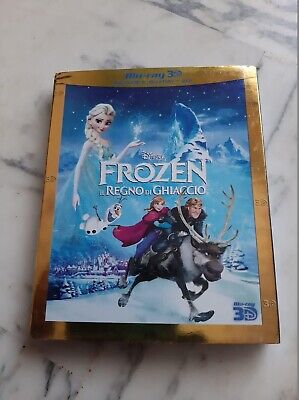 Frozen Il Regno Di Ghiaccio Disney Blu-Ray 3D + 2D Con Slipcase