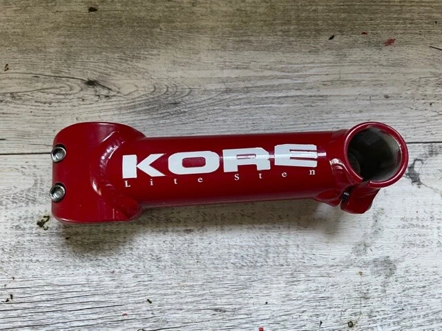 attacco manubrio kore 135 mm 1 1/8 vintage rosso