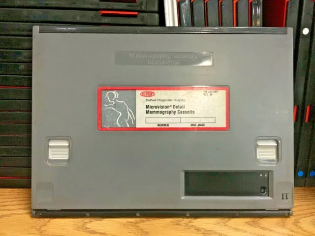 Dupont 18cm x 24cm Mammography Cassette, Microvision Detail Screen