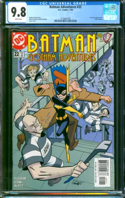 Batman Gotham Adventures #22 DC Comics 1994 CGC 9.8 Batgirl