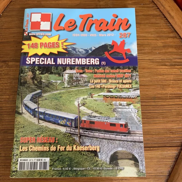 Le Train N°287 Special Nuremberg / Caen-Tours / Petit Bati Bruscs Et Apiers