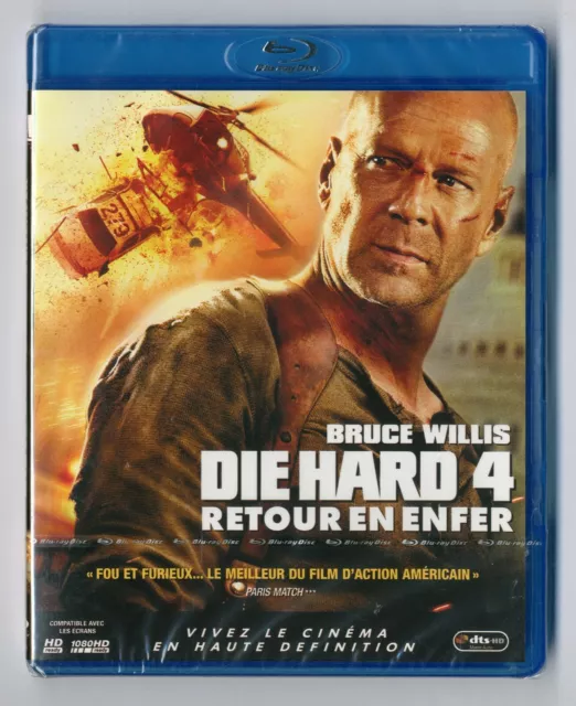 Blu-Ray ★ Die Hard 4 Retour En Enfer - Bruce Willis ★ Neuf Sous Blister