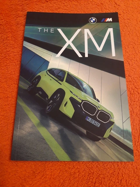 2024 2025 BMW XM / XM Label Red / XM 50e Brochure Prospectus Catalogue ...