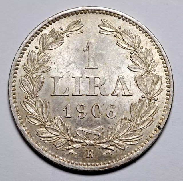 1906 San Marino 1 Lira FDC