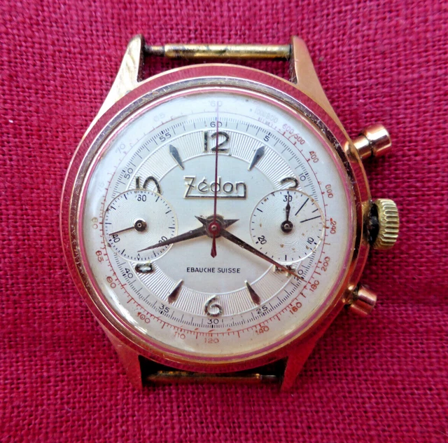 ANCIENNE MONTRE MÉCANIQUE Suisse Art Populaire 1950 Fonctionnelle EUR