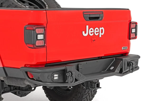 ROUGH COUNTRY TUBULAR Rear Bumper For 2020 2022 Jeep Gladiator JT 