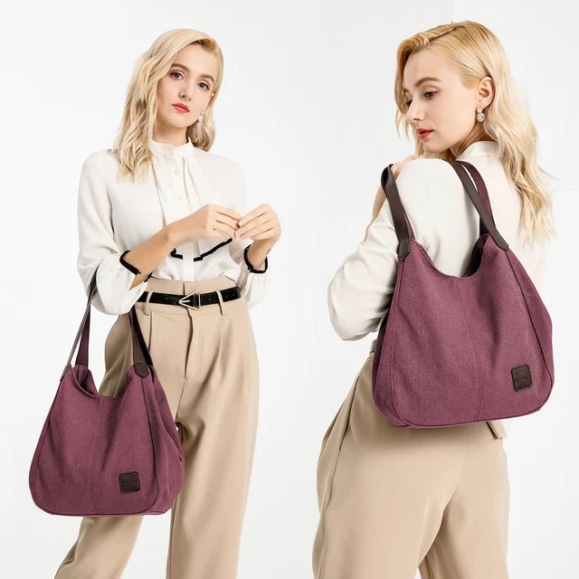 Sac à Main Fourre-tout XL LOUIS SYLVAIN - Toile Enduite Et Cuir - Imperméable - Neuf Avec étiquettes