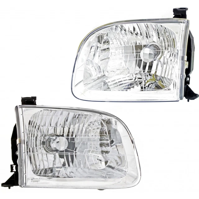 For 2001-2004 Toyota Sequoia Headlight Pair  Side TO2502144