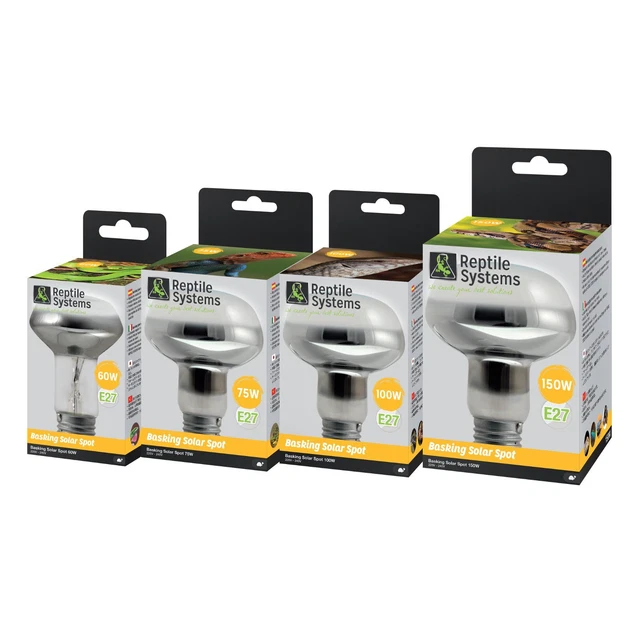 Arcadia SBR50 Lampe Chauffante Solaire Infra-Red 50W - Basking Lamp Pour Reptiles