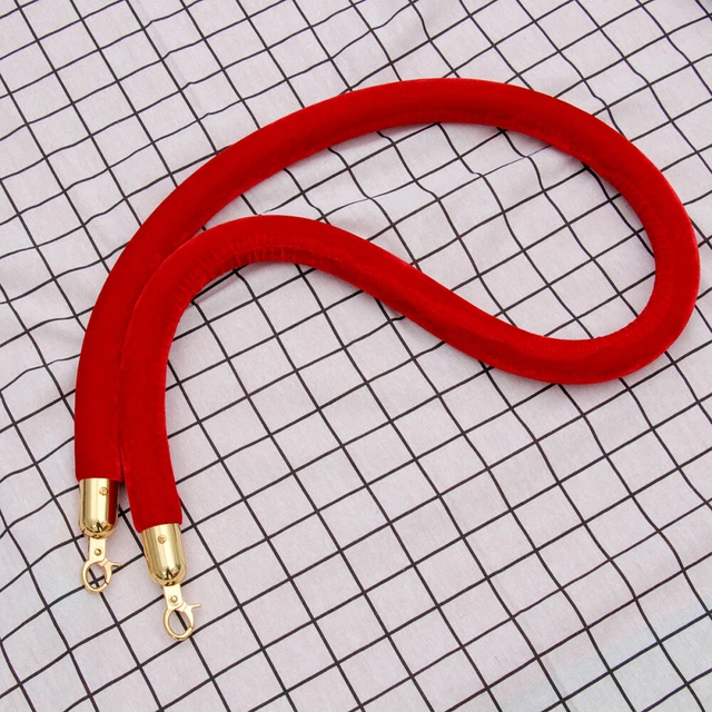 2 Pcs Weight Sentry Stanchion Queue Rope Rope Stainless Steel Post Rope