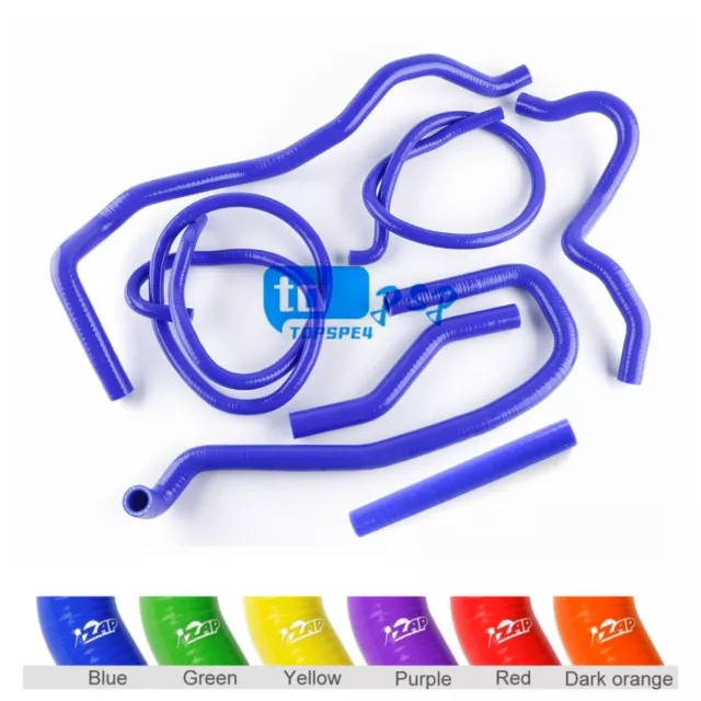 ZAP FOR Ford Fiesta Mk6 ST 150 2.0L Silicone Ancillary radiator coolant Hose Kit