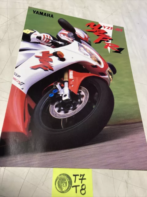 Yamaha 1000 R1 YZF-R1 brochure de vente catalogue prospectus