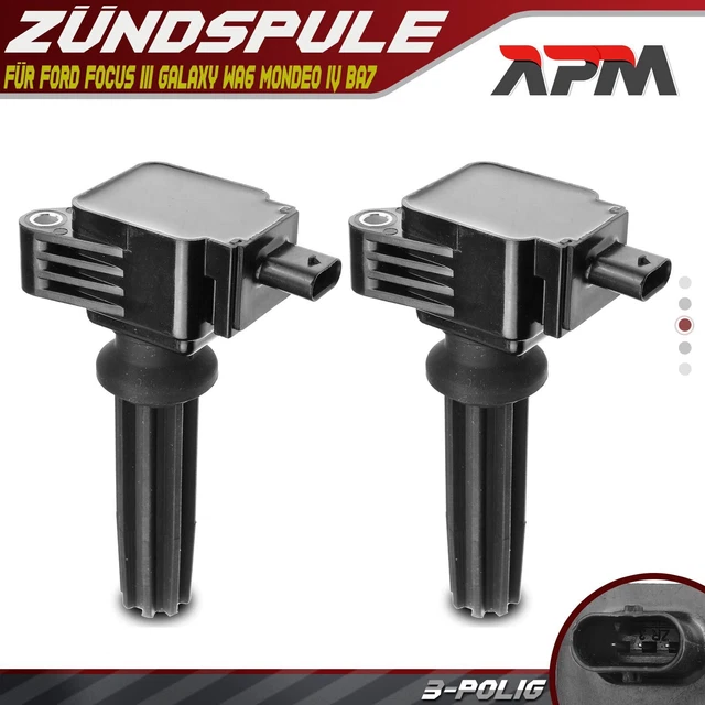 Zündspule 3-Polig Für Ford Focus III, Volvo V60, Jaguar XE | Original 0221604024 Ersatz