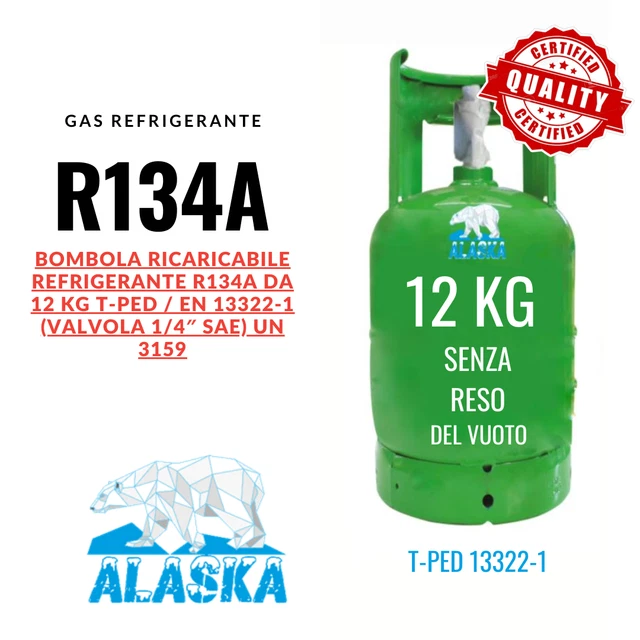 Gaz R BOUTEILLE GAZ R134 12KG Sans Reso Munition EUR 395,85 - PicClick FR