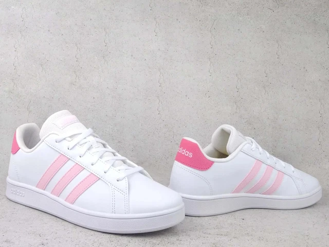 adidas, Girls Grand Court Sneakers, Low Trainers