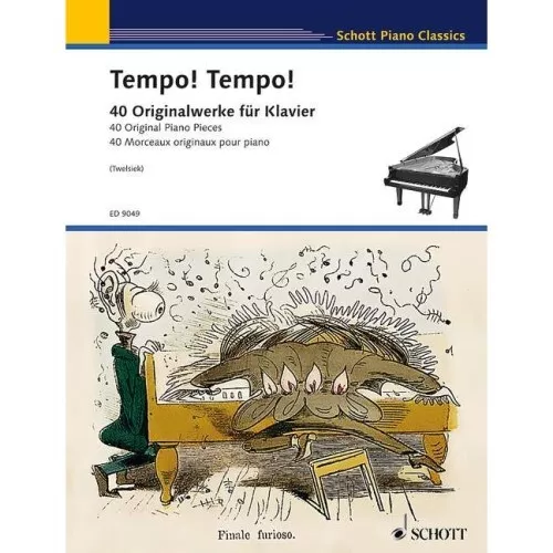 Schott - Tempo! Tempo! - 40 Originalwerke für Klavier | Neu