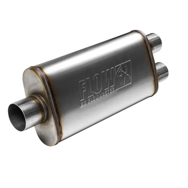 FlowMaster 72288 Universal Flow FX Muffler Stainless Steel with 18" Body Length