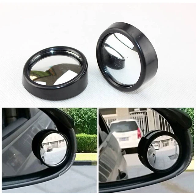 Rétroviseur Grand Angle Semi-Circulaire Convexe Pour Chariot Élévateur - Réglable Et Robuste