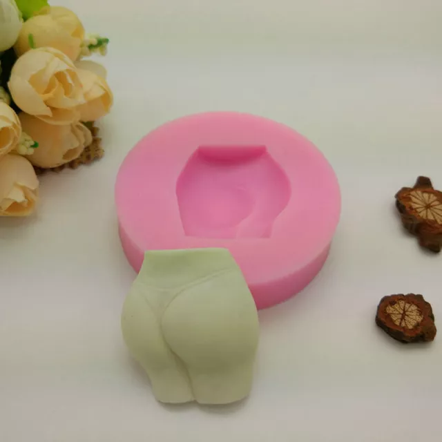 Body Butt Shape Silicone Mold For Candy Jelly Jello Candle Chocolate Fondant