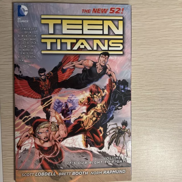 DC Comics Teen Titans The New 52 Volume 1 Its Our Right To Fight