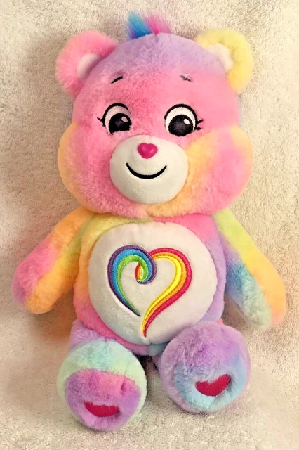 Care Bears Togetherness Bear Plush Toy with Care Coin - Multicolor (22077)